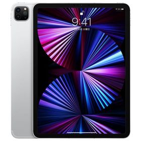 iPad Pro 11インチ(第3世代) Wi-Fi+Cellular 2TB (Softbank/シルバー) [MHWF3J/A]（USBケーブル・ACアダプタ状態難/SIMロック解除済） タブレット端末