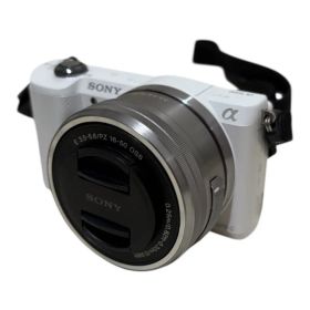SONY α5000 ミラーレス一眼カメラ ホワイト SDカード付き