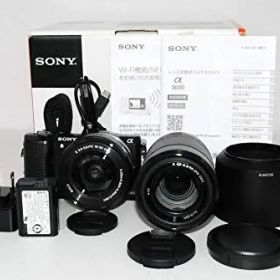 【中古】SONY α5000 ダブルズームレンズキット(ブラック／デジタル一眼)