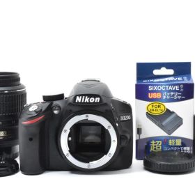 ■美品■ ニコン Nikon D3200 18-55 VRレンズキット ブラック