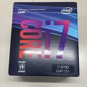 中古 INTEL Core i7 8700 (1151/3.20GHz/12M/C6/T12) 136198 状態： Bランク