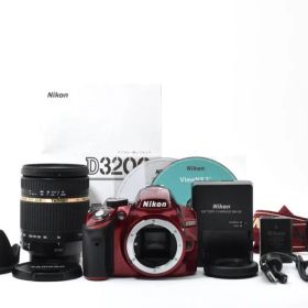 ■美品■ Nikon D3200 18-270 TAMRONレンズセット レッド