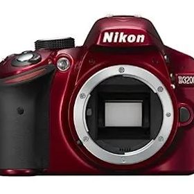 【中古】（非常に良い）Nikon デジタル一眼レフカメラ D3200 ボディー レッド D3200RD