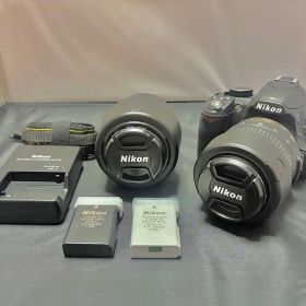 ニコン デジタル一眼レフカメラ D3100 ダブルズームキットレンズ