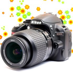 ニコン Nikon D3100☆スマホに転送♪☆手振れ補正付き☆初心者おススメ！