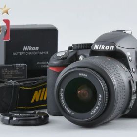 【中古】Nikon ニコン D3100 18-55 VR レンズキット ブラック シャッター回数僅少