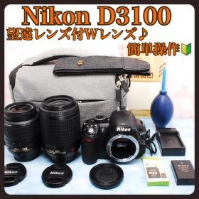 Nikon ニコン D3100▪️Wレンズ▪️一眼レフカメラ▪️初心者向けモデル