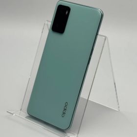 【中古A】OPPO A55s 5G CPH2309 グリーン SIMフリー 白ロム