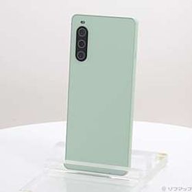 〔中古品〕 Xperia 10 V 128GB セージグリーン XQDC44 楽天 SIMフリー ［6.1インチ有機EL／Snapdragon 695 5G／RAM:6GB／ナノSIM&eSIM］〔中古品〕 Xperia 10 V 128GB セージグリーン XQDC44 楽天 SIMフリー ［6.1インチ有機EL／Snapdragon 695 5G／RAM:6GB／ナノSIM&eSIM］
