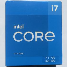 インテル(intel)の新品未開封 Intel Core i7-11700 LGA1200 BOX品(PCパーツ)
