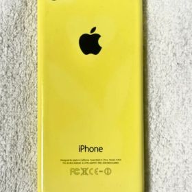Apple iPhone5c イエロー