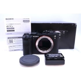 ソニー(SONY)の【4,570回 ほぼ新品】SONY α7CII ボディ ブラック(ミラーレス一眼)