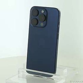 〔中古品〕 iPhone15 Pro 1TB ブルーチタニウム MTUU3J／A SIMフリー ［6.1インチ有機EL／Apple A17 Pro／RAM:8GB／ナノSIM］〔中古品〕 iPhone15 Pro 1TB ブルーチタニウム MTUU3J／A SIMフリー ［6.1インチ有機EL／Apple A17 Pro／RAM:8GB／ナノSIM］