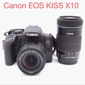 （キヤノン） Canon EOS KISS X10ダブルズーム キット ブラック