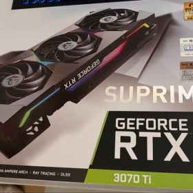 MSI RTX3070Ti SUPRIM X 8G グラフィックボード