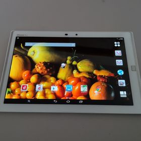 フジツウ(富士通)のFUJITSU ARROWS Tab F-03G White(タブレット)