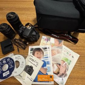 [極美品]Canon EOS Kiss X8i ダブルズームレンズキット