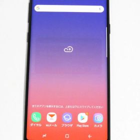 SAMSUNG Galaxy Note9 SCV40 au SIMロック解除済み