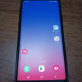 au Galaxy note9スマートフォン本体 フィルム、ケース2つ 箱付き