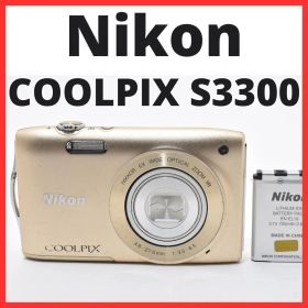 B18[7350A]14 ニコン Nikon COOLPIX S3300