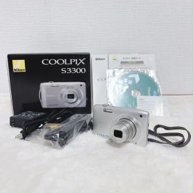 【動作品】Nikon COOLPIX S3300 デジカメ コンパクト カメラ