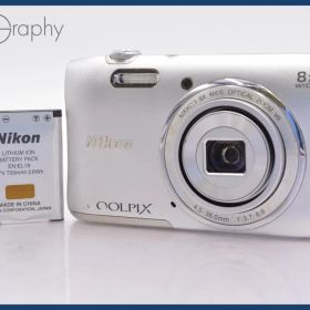★ジャンク特価★ ニコン Nikon COOLPIX S3600 8x バッテリー付属 同梱可 #am647