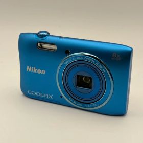 Nikon ニコン COOLPIX S3600 コンデジ ブルー 動作品 訳あり