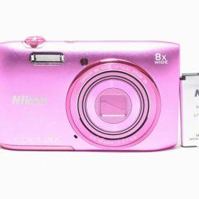 ★極上美品★Nikon ニコン COOLPIX S3600 ピンク クールピクス コンパクトデジタルカメラ #4428W0228#861