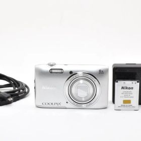 Nikon COOLPIX S3600 コンパクトデジタルカメラ シルバーニコン
