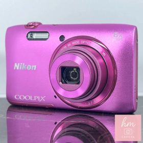 Nikon COOLPIX S3600 ピンク 2010万画素 光学8倍ズーム 25mm広角 手ブレ補正 HD動画 コンパクトデジタルカメラ