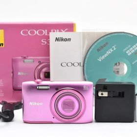 ■ 美品 ■ ニコン Nikon COOLPIX S3600 ピンク 《動作確認済・付属品多数》 コンパクト デジタル カメラ #A0920