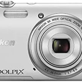 Nikon デジタルカメラ COOLPIX S3600 8倍ズーム 2005万画素 クリスタルシルバー S3600SL