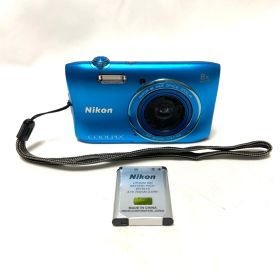 Nikon COOLPIX S3600 ブルー ニコン クールピックス コンパクトデジタルカメラ コンデジ デジカメ 8x WIDE OPTICAL ZOOM VR