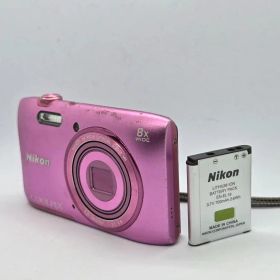 【スマホ転送OK】ニコン Nikon COOLPIX S3600 ピンク