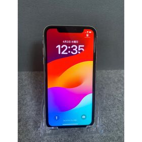 アイフォーン(iPhone)の美品 国内版 SIMフリ iPhone11 128GB ホワイト色(スマートフォン本体)