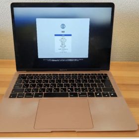 s*k様 MacBook Air 2018 128GB ゴールド 動作良好
