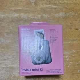富士フィルム instax mini 12 グレー 本体
