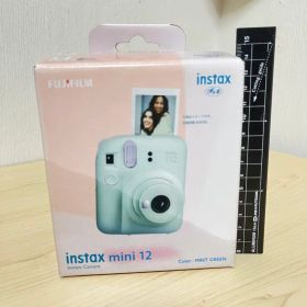 FUJIFILMチェキ instax mini 12 ミントグリーン