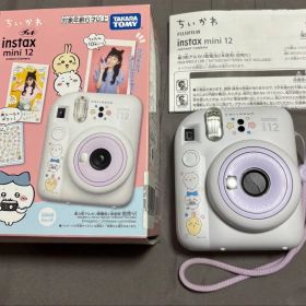 ちいかわ チェキ 本体 instax mini12 箱 インスタント カメラ