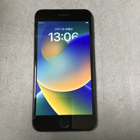 中古 国内版 SIMフリー iPhone8 PLUS 256GB スペースグレイ色