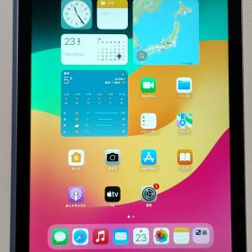 【美品】 iPad 第6世代 バッテリー50％ スペースグレイ ★PAD-547