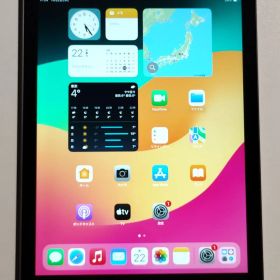 【美品】 iPad 第6世代 バッテリー59％ スペースグレイ ★PAD-596