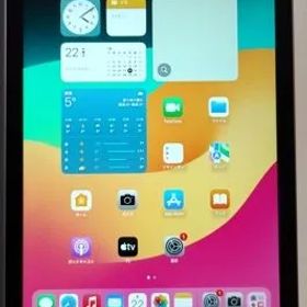 【美品】 iPad 第6世代 バッテリー61％スペースグレイ ★PAD-602、603