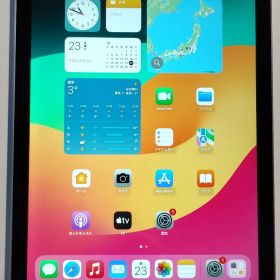 【美品】 iPad 第6世代 バッテリー69％ スペースグレイ ★PAD-595