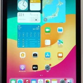 【美品】 iPad 第6世代 バッテリー72％スペースグレイ ★PAD-583