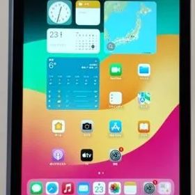 【美品】 iPad 第6世代 バッテリー74％スペースグレイ ★PAD-604