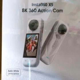 新品 INSTA360 X5 Satin White