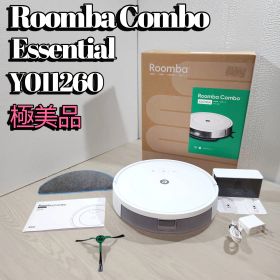 【美品】 ルンバ コンボ エッセンシャル 吸引＋拭くタイプ（水拭き） iRobot Roomba Combo Essential Y011260 ホワイト