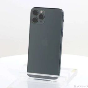 ソフマップ 〔中古品〕 iPhone11 Pro 256GB ミッドナイトグリーン MWCC2J／A SIMフリー【297】
