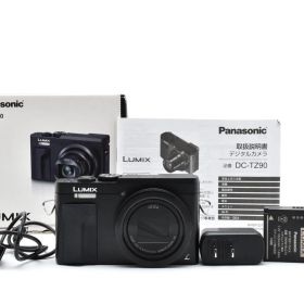 ■ ほぼ新品 ■ パナソニック Panasonic LUMIX DC-TZ90 ブラック 《動作確認済・付属品多数》 コンパクト デジタル カメラ #A1064